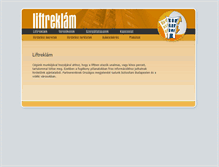 Tablet Screenshot of liftreklam.hu